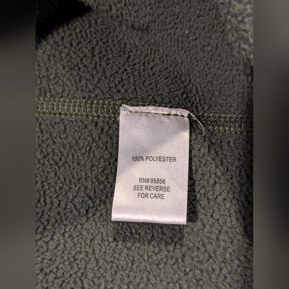 Guide Series, Men's Quarter Zip, Size Large, Forrest Green - Picture 6 of 7